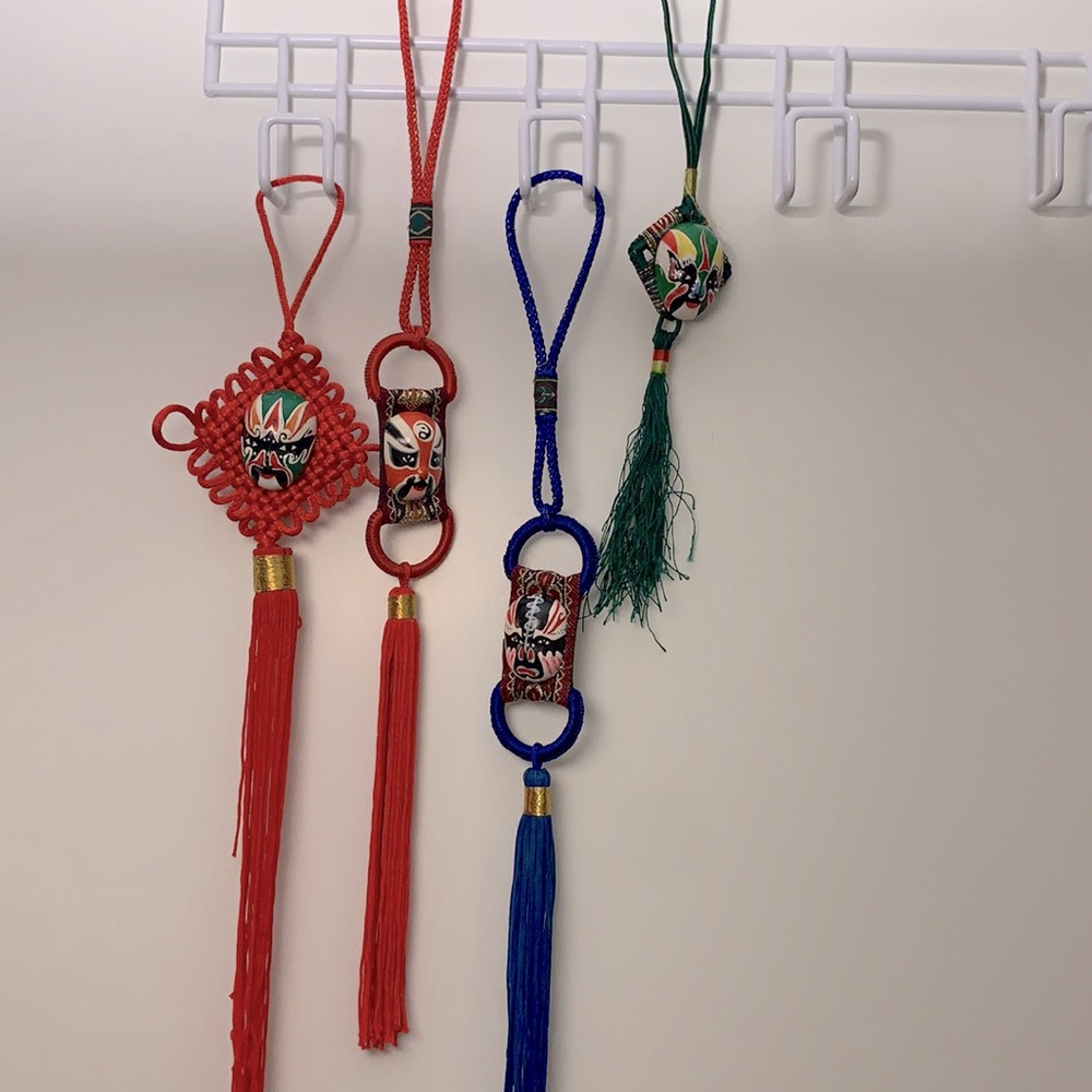 Mini ceramic Face-charts of the Chinese opera